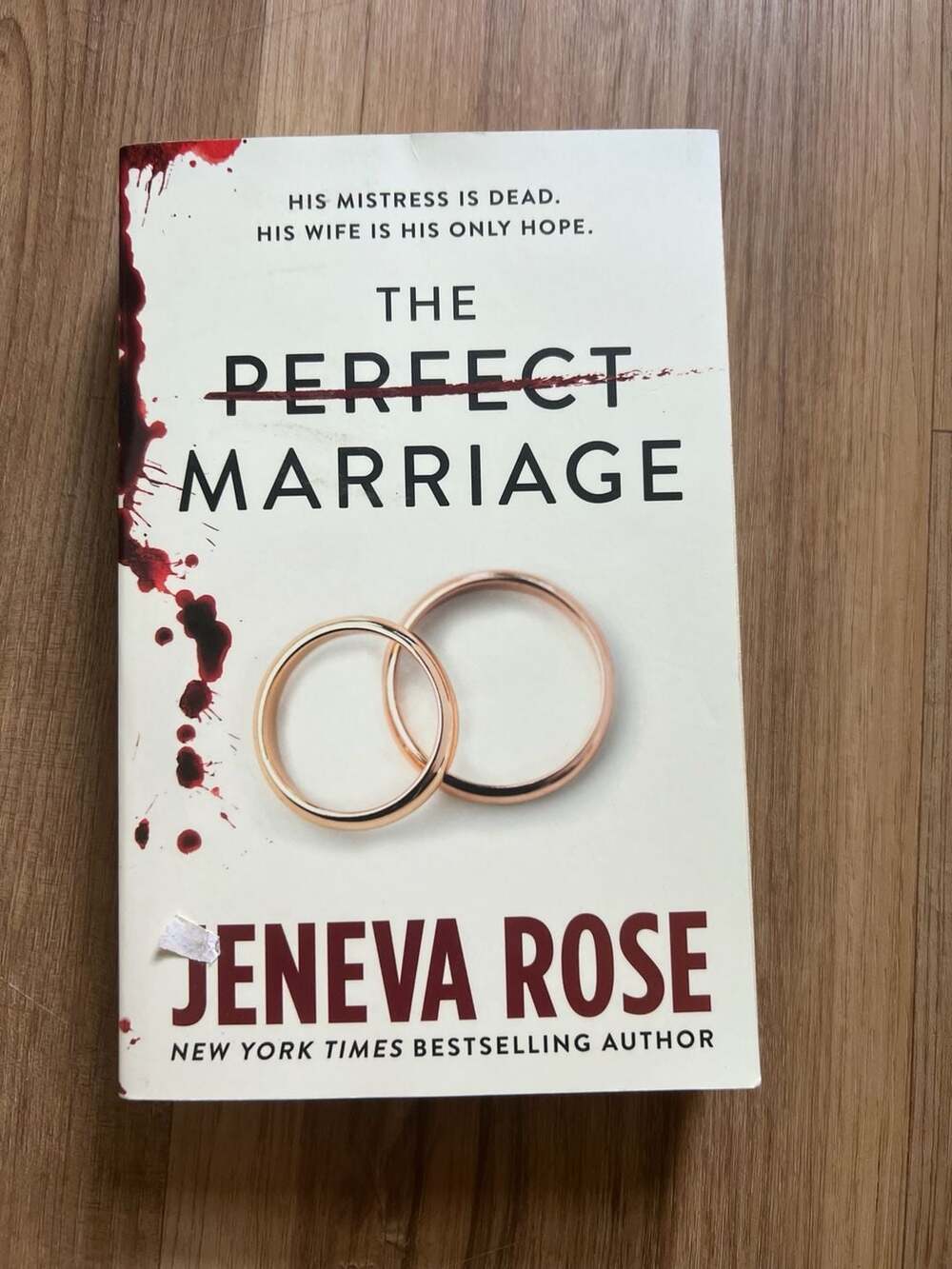 The Perfect Marriage by Jeneva Rose (Paperback)